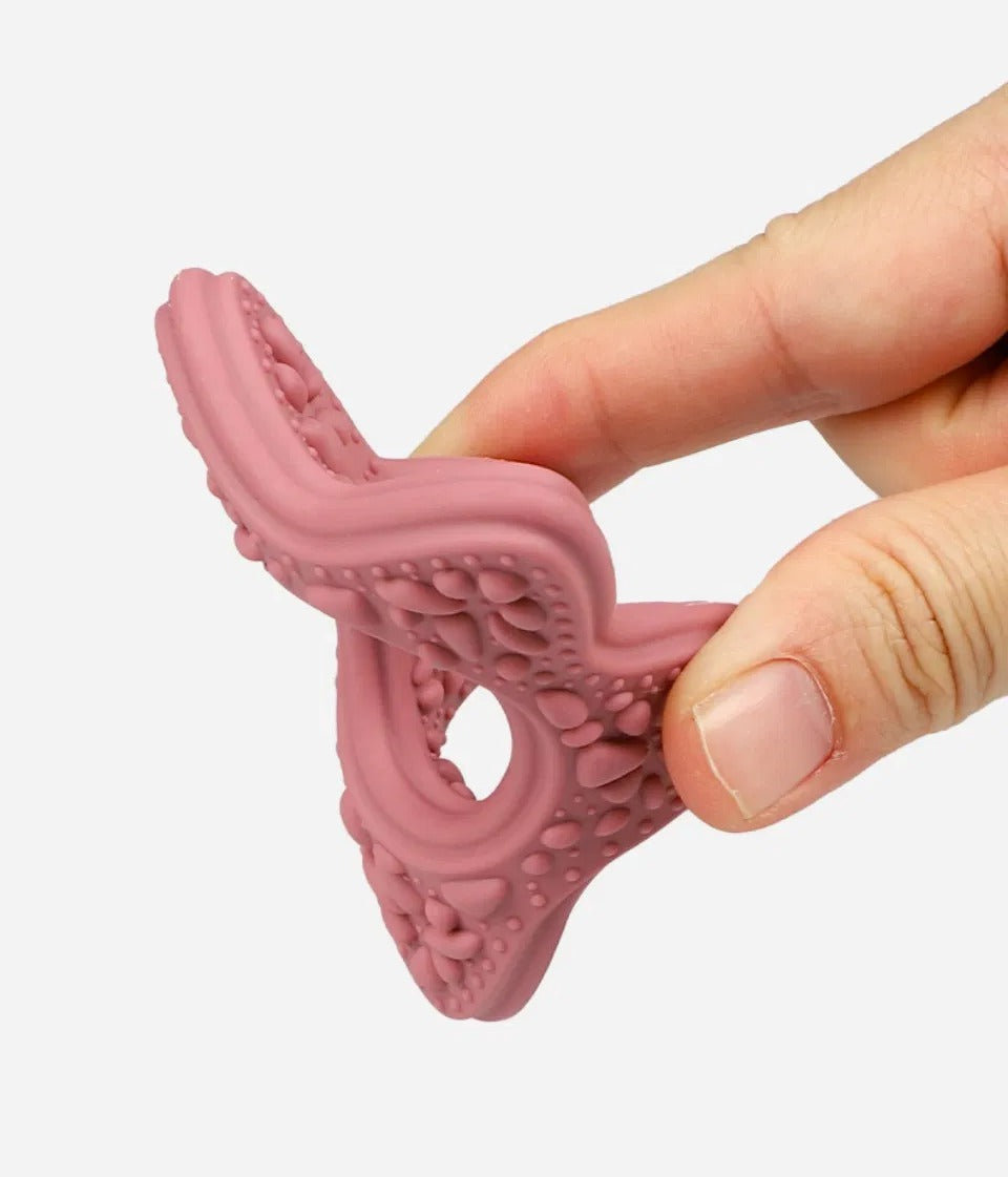 Snuglet teether flexibility close-up